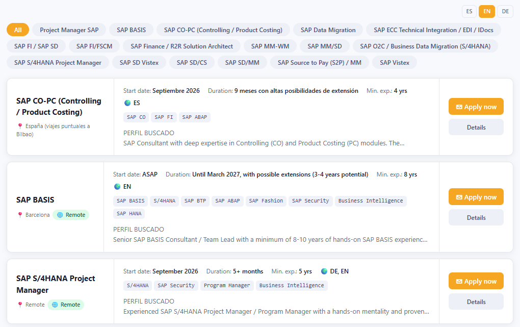 Talenkai public jobs portal